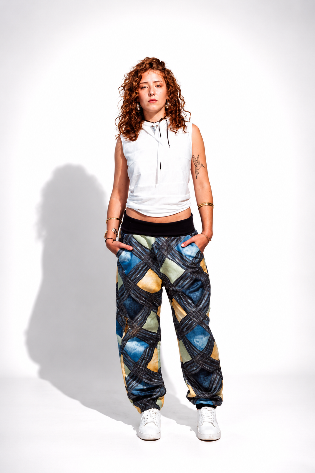 One-of-a-Kind Printed Pants