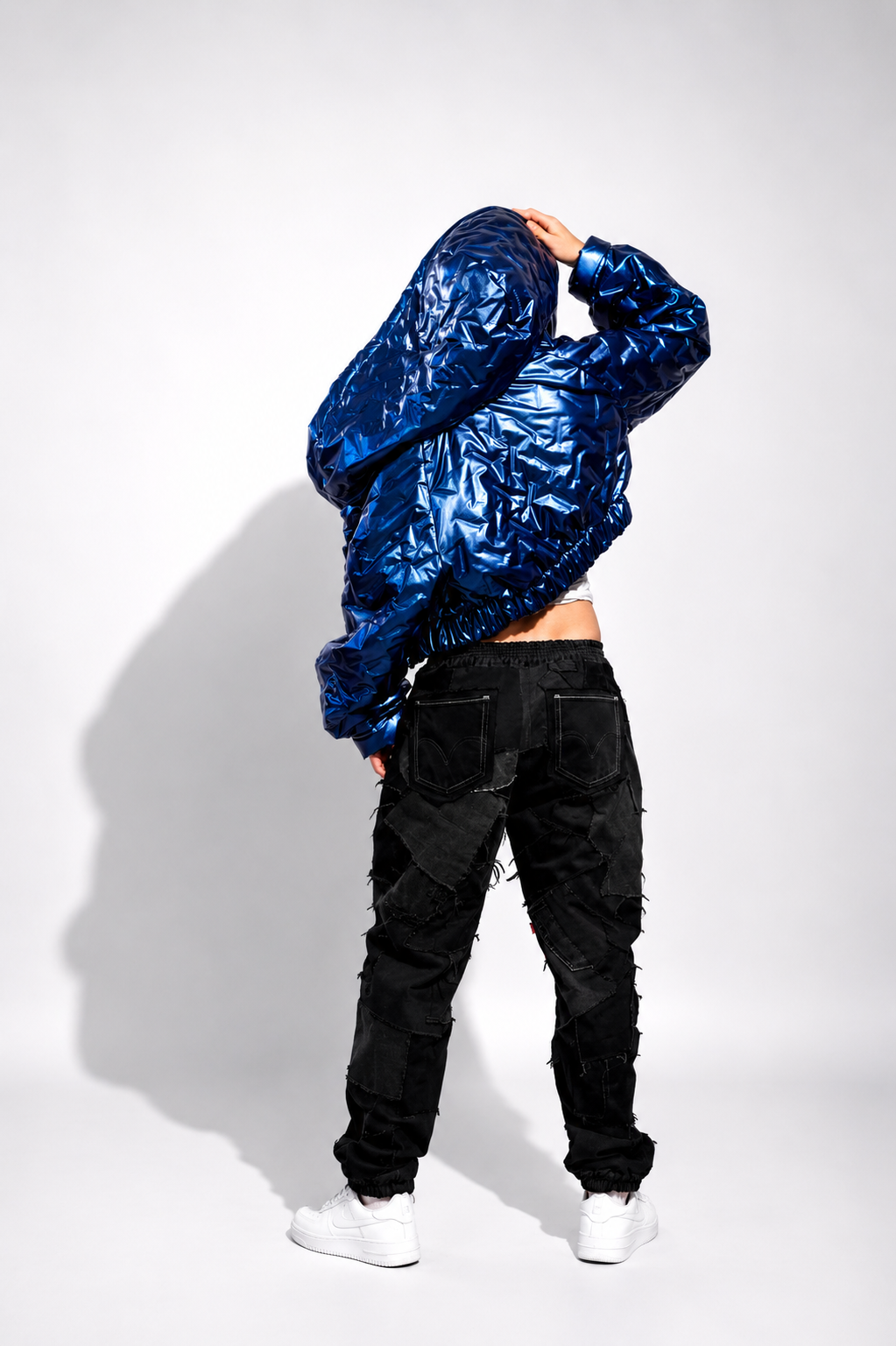 Storm Cropped Hoodie Jacket