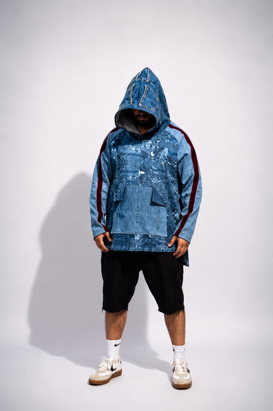 Backline Denim Hoodie