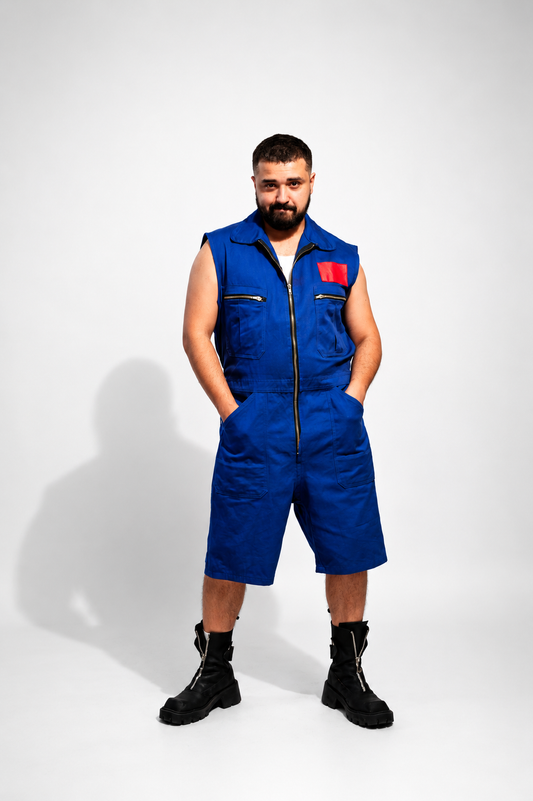 Blue Denim Overall