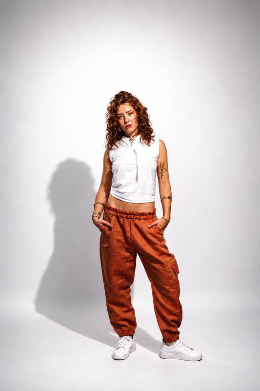 Terra Linen Cargo Pants