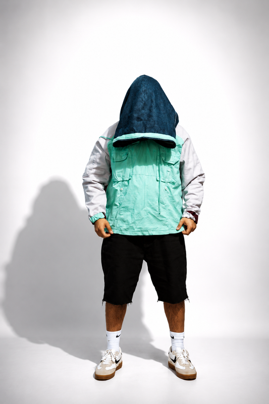 Upcycled Cargo Hoodie 02