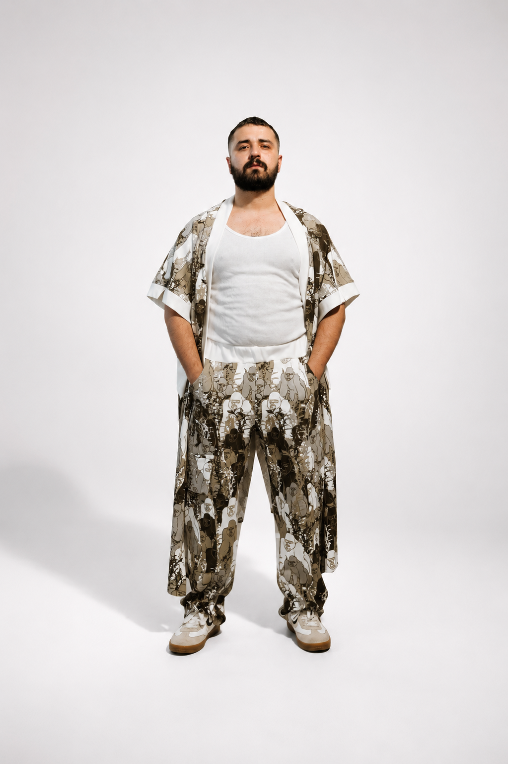 Urban Camo Robe Set